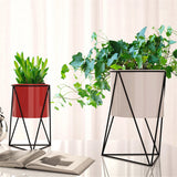 Geometric,Metal,Flower,Stand,Indoor,Garden,Plant,Holder,Display,Planter