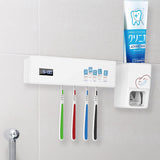 Light,Toothbrush,Holder,Sterilizer,Ultraviolet,Antibacterial,Toothbrush,Cleaner,Toothpaste