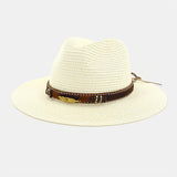 Unisex,Sunscreen,Travel,Beach,Elegant,Seaside,Straw