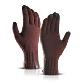 Winter,Knitted,Touch,Screen,Gloves,Short,Plush,Lining,Finger,Sport,Cycling,Gloves