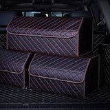 Trunk,Storage,Leather,Folding,Collapsible,Organizer