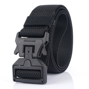 125CM,Width,Magnetic,Buckle,Leisure,Canvas,Waist,Quick,Unlock,Men's,Elastic,Tactical