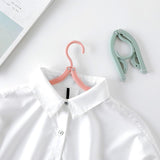 Folding,Travel,Hanger,Portable,Travel,Clothes,Brace,Household,Windproof,Clothes,Hanger,Clothes,Hanger,Plastic,Cloth,Hanger