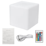 10x10cm,Rechargeable,Chair,Color,Changing,Lighting,Stool,Night,Stand