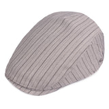 Cotton,Stripe,Adjustable,Beret,Outdoor,Newsboy,Hunting