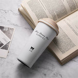 500ML,Stainless,Steel,Leakproof,Insulated,Thermal,Portable,Travel,Coffee