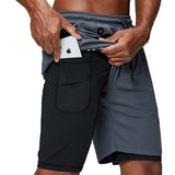 Men's,Running,Athletic,Shorts,Fitness,Workout,Running,Jogging,Trail,Breathable,Quick,Sport,Pants