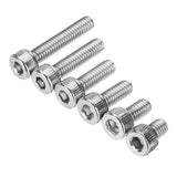 Suleve,M4SH3,50Pcs,Stainless,Steel,Socket,Screws,Bolts,Optional,Length