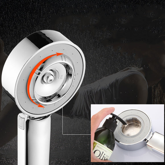 Modes,Double,Sided,Shower,Water,Spray,Sprinkler,Automatic,Booster,Bathroom,Powerful,Energy,Water,Saving,Shampoo,Shower,Storage,Showerhead