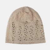 Knitting,Cutout,Beanie,Breathable