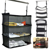 Layers,Portable,Travel,Storage,Baskets,Hanging,Nylon,Storage,Organizer