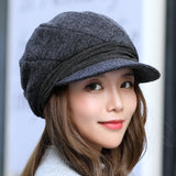 Womens,Vogue,Earmuffs,Beret,Outdoor,Travel,Bonnet