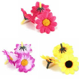 100Pcs,Artificial,Daisy,Gerbera,Heads,Flowers,Wedding,Birthday,Party,Decorations