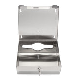 Stainless,Steel,Compact,Towel,Paper,Shelf,Holder,Dispenser,Washroom