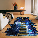 Miico,Creative,Universe,Suspension,Bridge,Removable,Decorative,Decor,Sticker