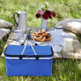 KCASA,Folding,Picnic,Basket,Portable,Insulated,Camping,Cooler,Outdoor,Organizer