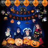Halloween,Balloon,Letter,Banner,Ballnoon,Decoration