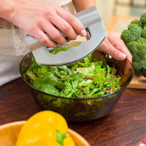 Stainless,Steel,Salad,Chopper,Vegetable,Cheese,Cutter