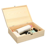 Wooden,Vintage,Treasure,Chest,Jewelry,Storage,Organiser