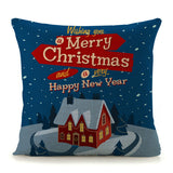 Christmas,Cotton,Pillow,Linen,Cushion,Cover,Merry,Christmas,Decoration