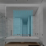 Intelligent,light,Bathroom,Mirrors,Shower,Protective