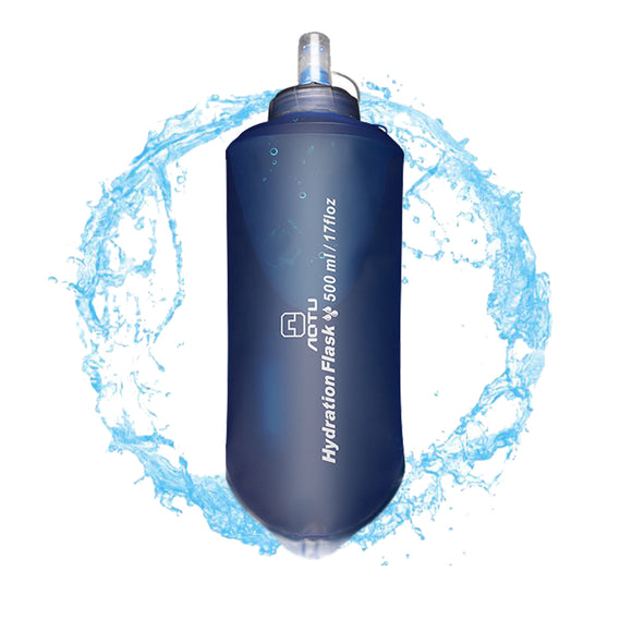500ML,Collapsible,Water,Bottle,Foldable,Leakproof,SoftBottle,Water,Bladder,Travel,Lightweight,Sport,Camping,Cycling,Running
