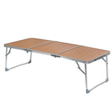 Alloy,Three,Extended,Laptop,Table,Portable,Folding,Table,Outdoor,Camping,Dining,Table,Simple,Small,Table,Scenes