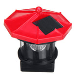 Solar,Powered,Lighthouse,Statue,Rotating,Garden,Outdoor,Light,Decor