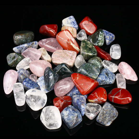 1000g,Natural,Quartz,Crystals,Mixed,Gemstones,Healing,Tumbled,Stone