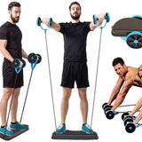 Multifunctional,Abdominal,Wheel,Roller,Resistance,Bands,Muscle,Training,Workout,Tools