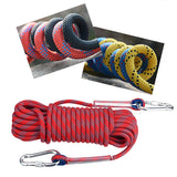 20mx10mm,Double,Buckle,Climbing,Outdoor,Sports,Hiking,Mountaineering,Downhill,Safety