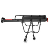 Maxload,Aluminum,Alloy,Bicycle,Black,Pannier,Carrier,Cargo,Outdoor,Mountain,Electric