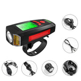 BIKIGHT,Multifunction,350LM,Light,Computer,130dB,Alarm,Induction,Bicycle,Headlamp,Rechargeable,Waterproof,Cycling