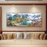 Drill,Diamond,Scenery,Embroidery,Painting,Decorations