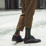 Socks,Green,Designer,Lines,Contrast,Color,Cotton,Socks
