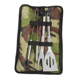 Barbecue,Tableware,Stainless,Steel,Cooking,Gripper,Turner,Portable,Utensil