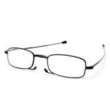 Women,Portable,Light,Folding,Circle,Reading,Glasses,Flexible,Telescopic,Presbyopic,Glasses