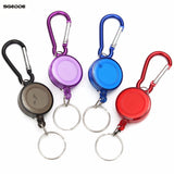 SGODDE,Excellent,Quality,Mulitifunctional,Multicolor,Keyring,Badge,Spreader,Carabiner,Retractable,Strap,Chain