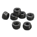 M3x0.5mm,Plated,Nylon,Insert,Black,100pcs