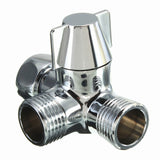 Diameter,Brass,Chrome,Shower,Diverter,Valve,Shower,Adapter"