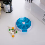 Cases,Round,Plastic,Storage,Rotating,Portable