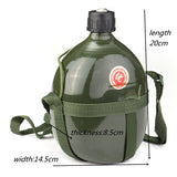 Military,Canteen,Aluminum,Bicycle,Cycling,Military,Water,Bottle