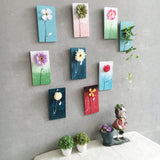 22.5x11.5cm,Village,Board,Painted,Flower,Creative,Bedroom,Plants,Pendant,Haning,Decorations