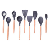 11Pcs,Edible,Silicone,Kitchen,Utensils,Cooking,Spatula,Gadget