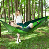 Outdoor,Automatic,Quick,Portable,Camping,Hammock,Mosquito,Double,Parachute,Hammocks,Swing,Sleeping,Hammock