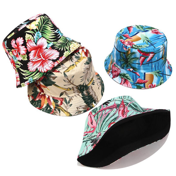 Printed,Wearable,Summer,Outdoor,Collapsible,Bucket