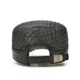 Men's,Leather,Baseball,Adjustable,Outdoor,Windproof,Snapback