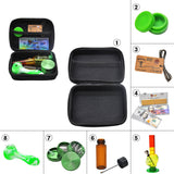 Portable,moking,Pipes,(Silicone,Pipes,obacco,Grinders,Crusher,Glass,Bottle,Silicone,Acrylic,moking,Filter