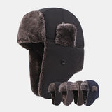 Men's,Trapper,Thickening,Earmuffs,Cycling,Windproof