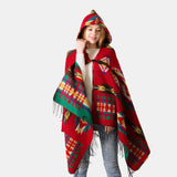 Women,Bohemian,Etnic,Style,Imiation,Cashmere,Buckle,Winter,Outdoor,Shawl